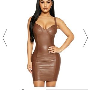 Naked wardrobe drip on drip mini dress tag not attached tried on